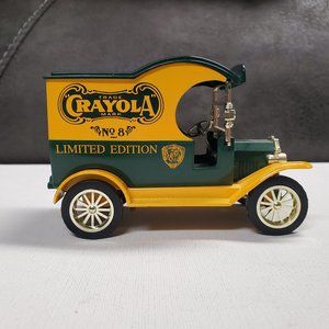 Die Cast Coin Bank Collectible - Crayola - 1912 Ford Delivery Car Model T